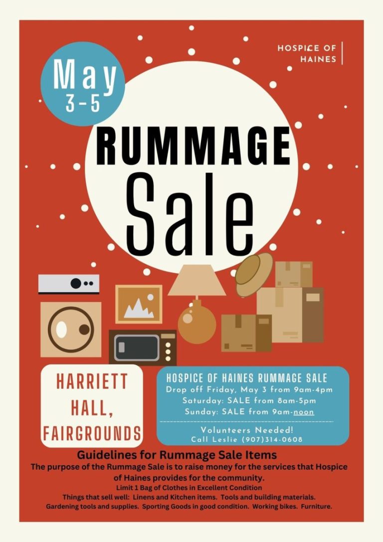 Hospice of Haines Rummage Sale